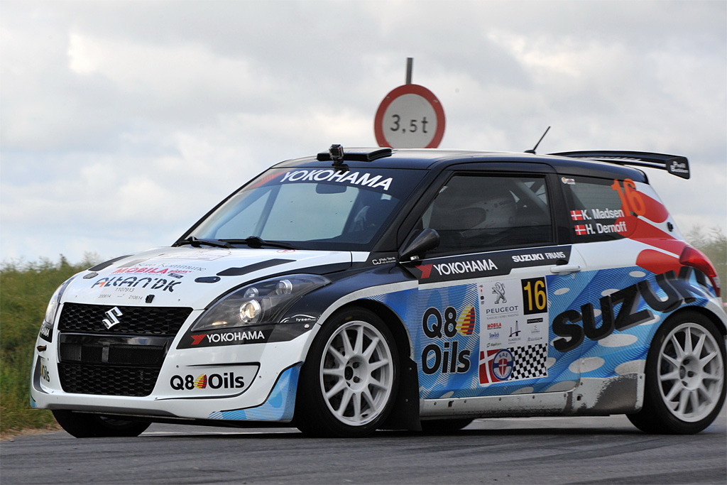 Kenneth Madsen og Henrik Dernoff havde et perfekt rally